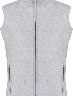 Kariban K 906 Dámska mikrofleecová vesta „Melodie“ 20.K906 ash heather