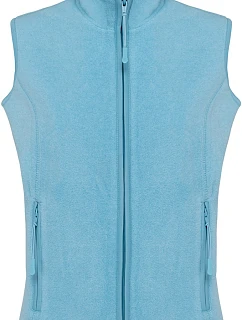 Kariban K 906 Dámska mikrofleecová vesta „Melodie“ 20.K906 cloudy blue heather