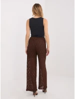 Spodnie IT SP model 21801851 brązowy - FPrice