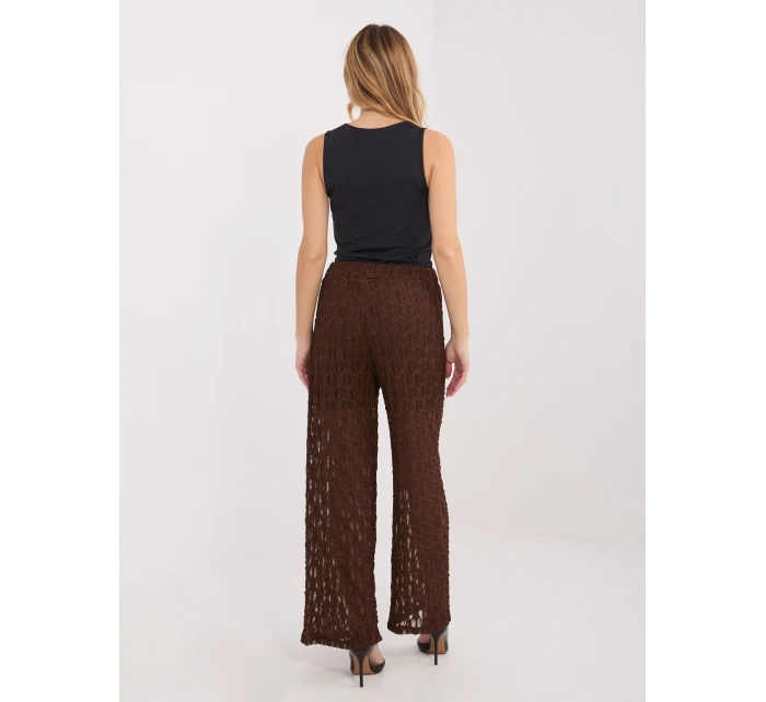 Spodnie IT SP model 21801851 brązowy - FPrice