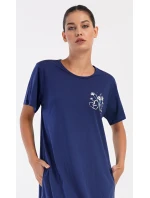 Dámské domácí šaty s krátkým rukávem model 21224664 - Vienetta