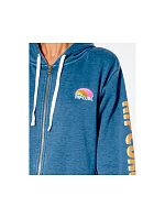 Mikina RIP CURL Wave Shapers Zip Through - modrá