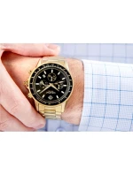 Pánské hodinky Chronograph Sapphire Gold Black model 21807575 - Giewont Pánské hodinky Chronograph Sapphire Gold Black model 21807575 - Giewont