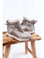 Dětské zateplené kozačky na zip Big Star model 21599152 - Big Star Shoes