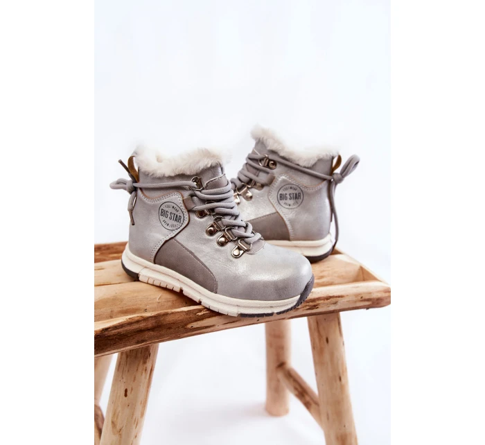 Dětské zateplené kozačky na zip Big Star model 21599152 - Big Star Shoes