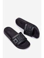 Męskie Klapki Big Star RR174A053 Czarne Męskie Klapki Big Star RR174A053 Czarne