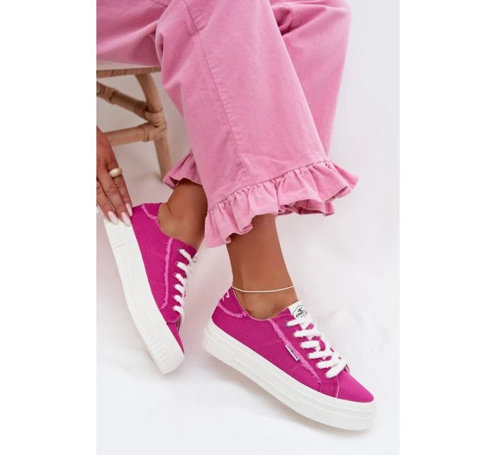 Dámské tenisky na platformě  C WOMEN LOW Fuchsiová model 22027660 - O'neill