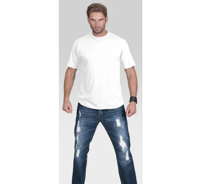 Pánské tričko  bílé - model 21937856