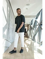 Build your Brand BY 102 Oversize tričko z hrubej bavlny 56.0102 wet sand