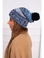 Pola fleecová čiapka K267 čierna+džínsy