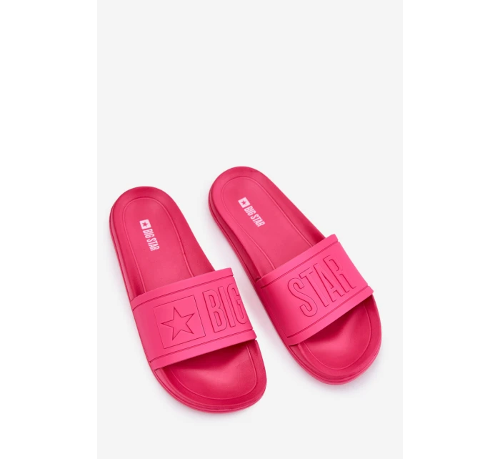 Klapki Damskie Big Star NN274A668 Fuksja