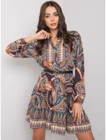 Šaty DHJ SK 15053.61 tmavo modrá