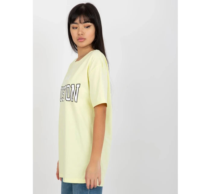 Dámske tričko EM TS 527 1.26X svetlo žltá - FPrice