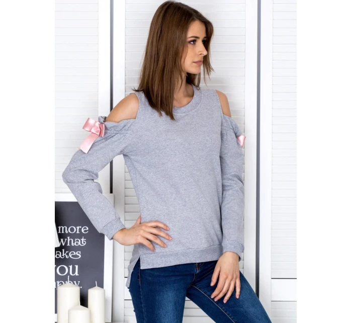 Mikina PL BL 1452.02 šedá