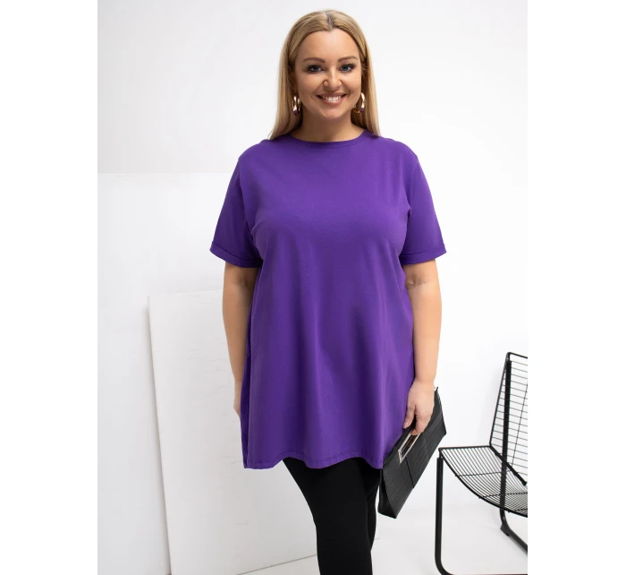 Blúzka RV BZ 7923 1.34P tmavo fialová
