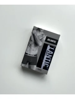 Pánske športové boxerky ATLANTIC - čierne