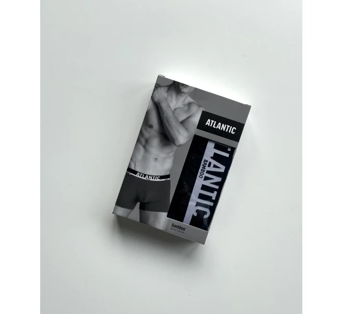 Pánske športové boxerky ATLANTIC - čierne