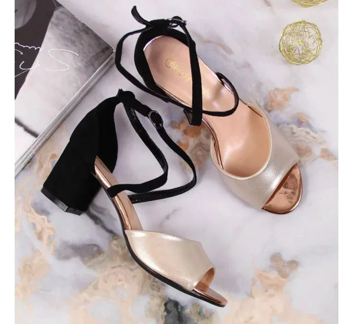 Dámske sandále na ihličkovom podpätku WOL68 - Potocki