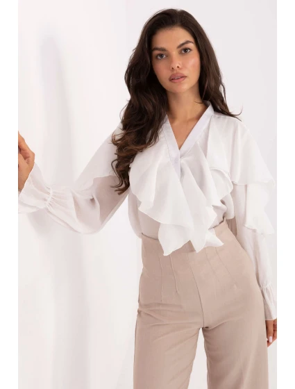 Košeľa s dlhým rukávom model 218416 Rue Paris