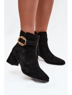 Topánky na podpätku model 222523 Krok vo veľkom štýle