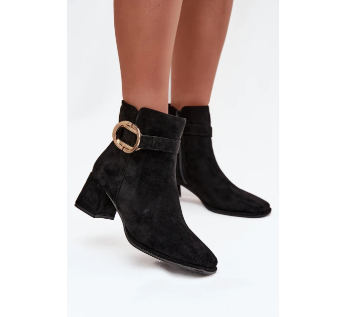 Topánky na podpätku model 222523 Krok vo veľkom štýle