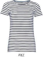 SOL'S Miles Women Dámské pruhované tričko model 22521463 white/navy SOL'S Miles Women Dámské pruhované tričko model 22521463 white/navy
