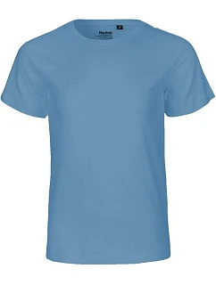 Neutral O 30001 Detské tričko z bio bavlny 77.3001 dusty indigo