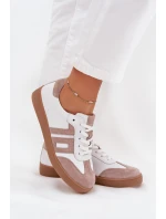 Dámské Kožené Tenisky model 21704959 - VINCEZA