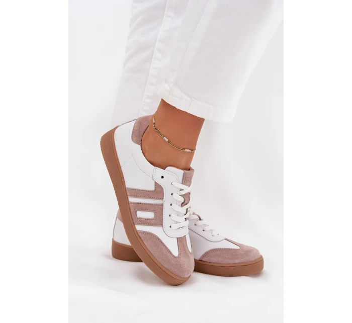 Dámské Kožené Tenisky model 21704959 - VINCEZA