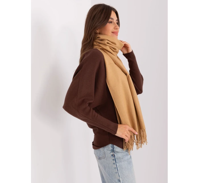 Szalik AT SZ model 18917597 camelowy - FPrice