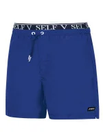 Pánske plavky SM25-13d Summer Shorts modré - Self