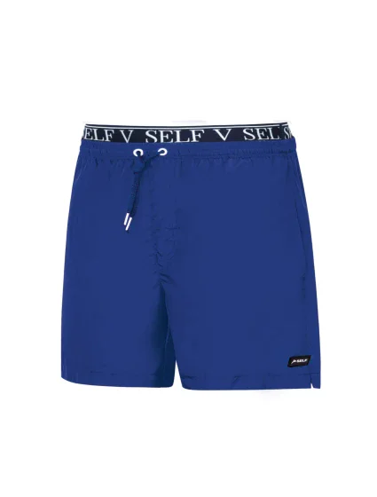 Pánske plavky SM25-13d Summer Shorts modré - Self