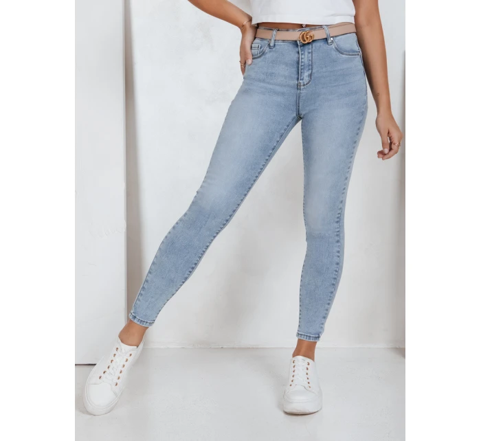 Dámské push up džíny světle modré model 21992871 - Dstreet