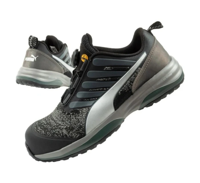 Pracovná obuv Puma Charge Black Disc Low S1P ESD HRO SRC black BOA
