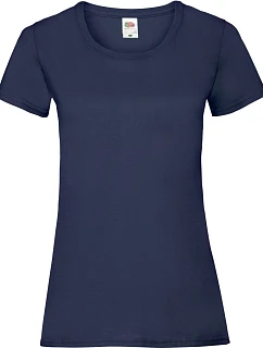 Fruit of the Loom Lady-Fit Valueweight T Dámske tričko 16.1372 námornícka modrá