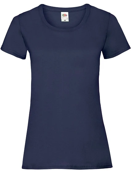 Fruit of the Loom Lady-Fit Valueweight T Dámske tričko 16.1372 námornícka modrá Fruit of the Loom Lady-Fit Valueweight T Dámske tričko 16.1372 námornícka modrá