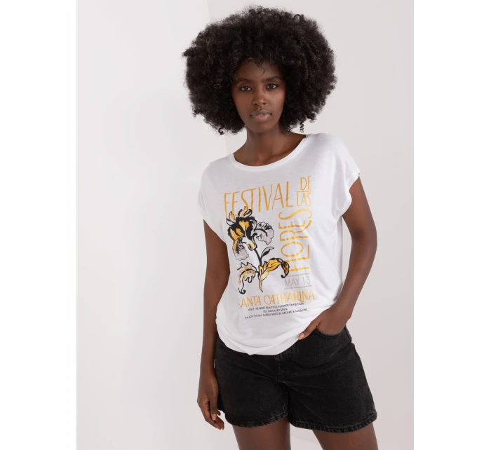 Blúzka D12861Z02504G biela Blúzka D12861Z02504G biela