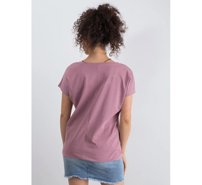 Tričko RV TS 4832.19P tmavoružové Tričko RV TS 4832.19P tmavoružové