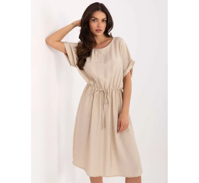 Sukienka MI SK model 21190946 beżowy - FPrice