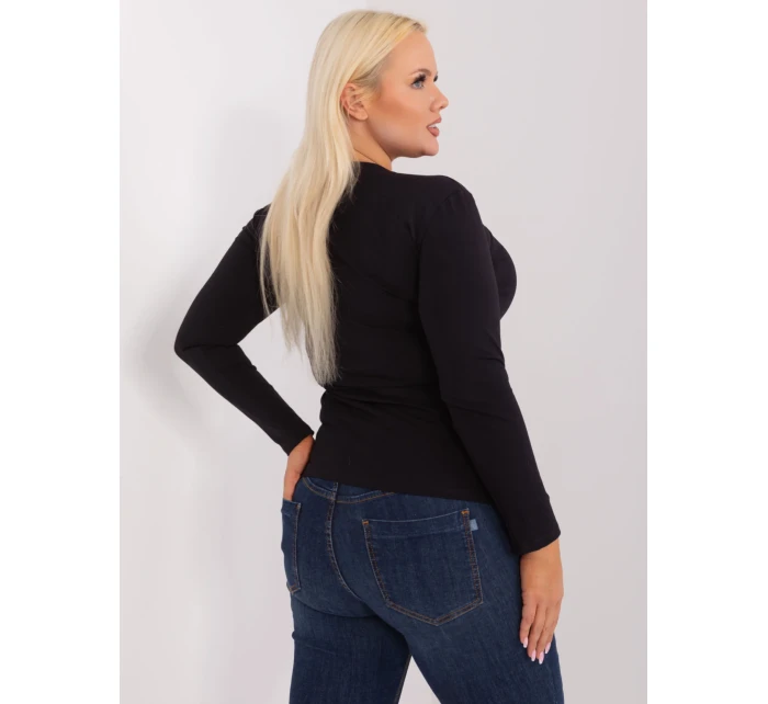 Bluzka RV BZ model 19465534 czarny - FPrice Bluzka RV BZ model 19465534 czarny - FPrice