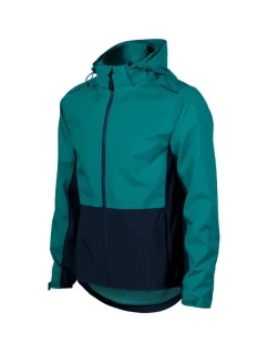 Dúhová bunda pre mužov smaragdová