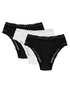 Wol-Bar Abra 3-pack farba: čierno-čierno-biela