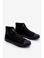 Dámské klasické vysoké tenisky Big Star model 21611825 Černé - Big Star Shoes