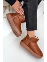 Śniegowce Na Platformie Damskie D.Franklin DFSH370010 Brązowe Śniegowce Na Platformie Damskie D.Franklin DFSH370010 Brązowe