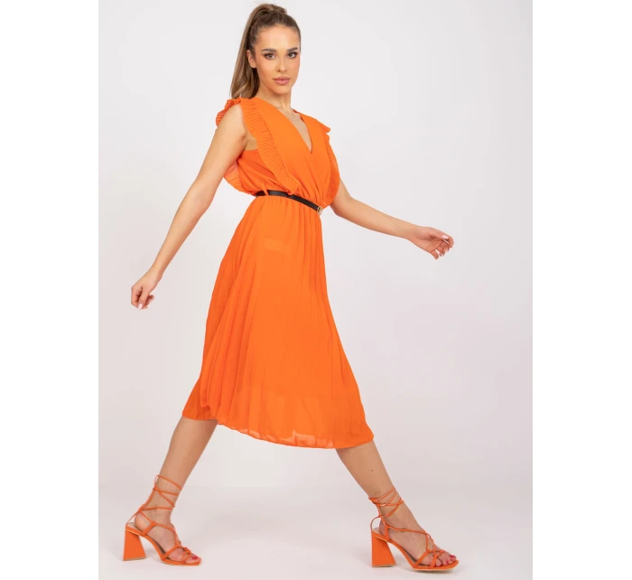 Šaty DHJ SK N13198 1.22 oranžová