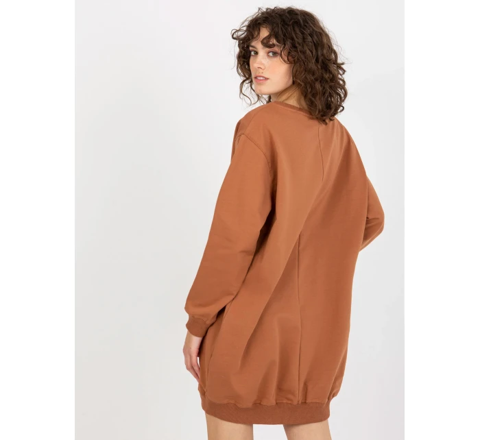 Mikina VI BL 3212.15X svetlo hnedá