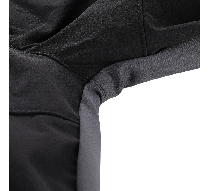Detské softshellové nohavice ALPINE PRO FIRSTO black