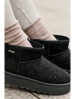 Snežnice s ornamentom na platforme Big Star Black