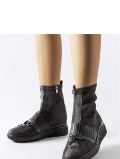 Topánky na klinovom podpätku model 206514 Solea