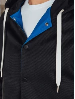 Pánská bunda bomber s kapucí modrá model 21986375 - Dstreet